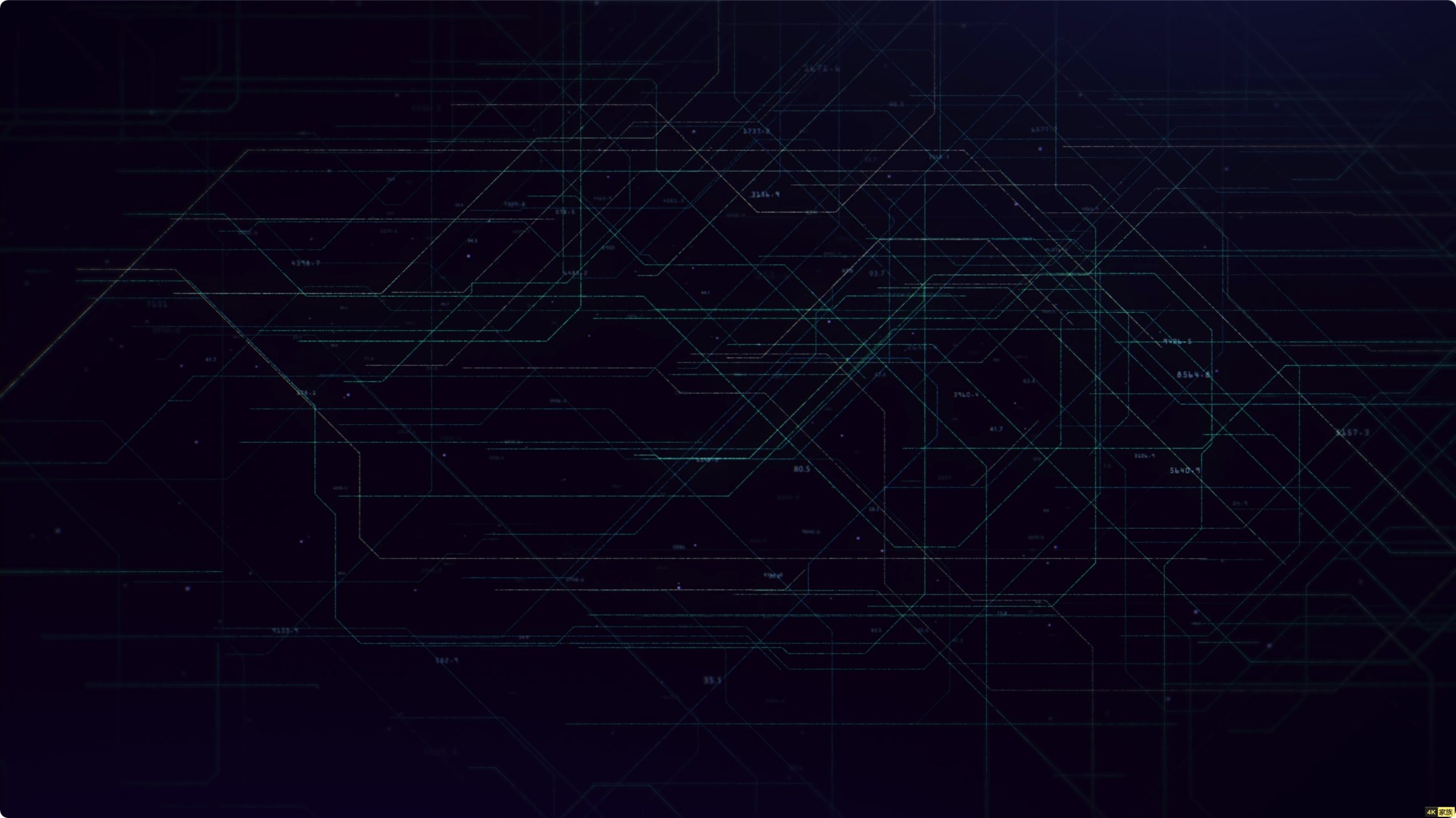 抽象技术高科技曲线4K背景 可以做屏保壁纸的视频 第3张 抽象技术高科技曲线4K背景 可以做屏保壁纸的视频 第3张