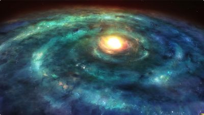 科技 星球 银河 动态4K视频壁纸