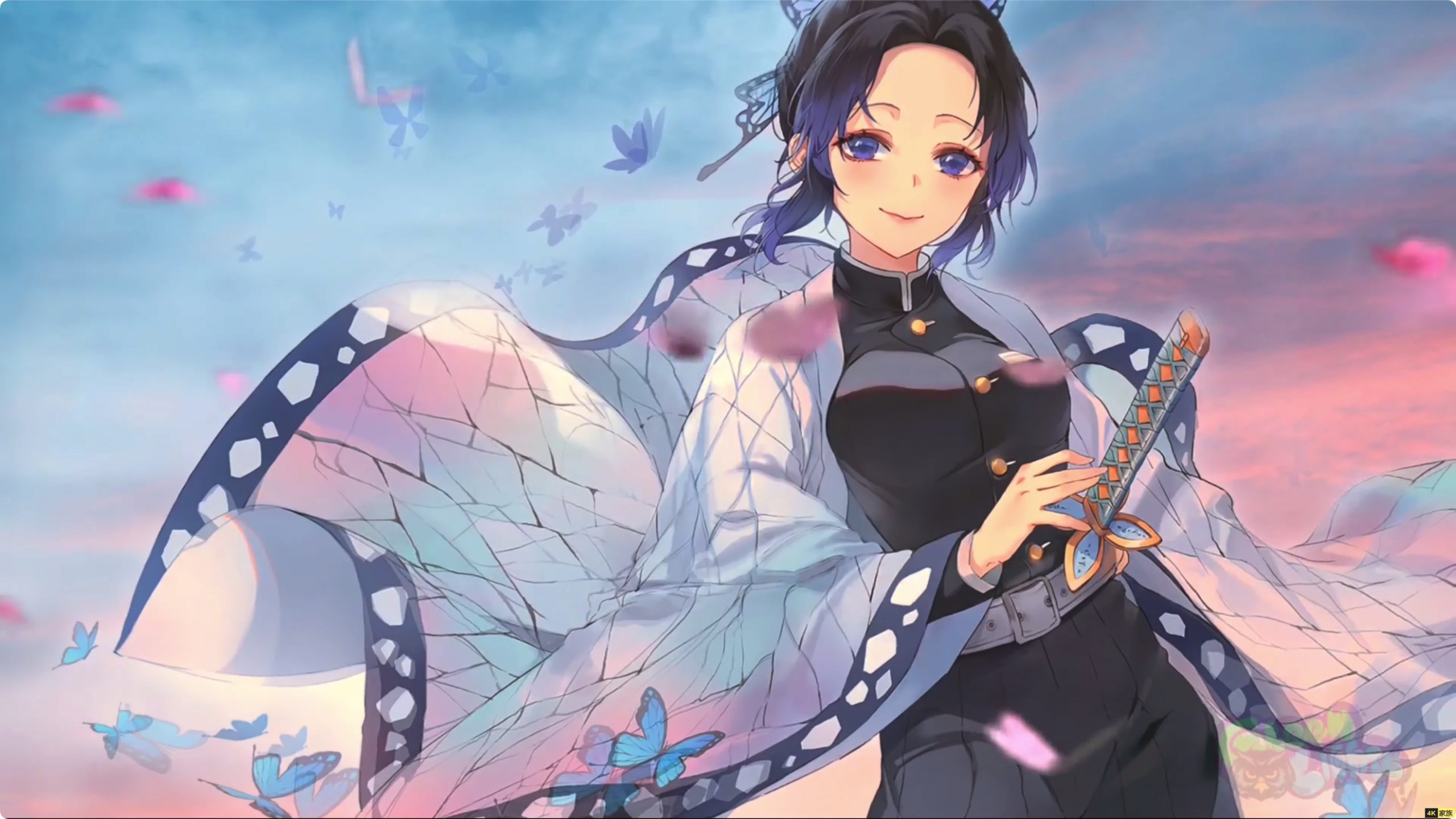 鬼灭之刃 虫柱 • 蝴蝶忍 4K动态视频壁纸X2 第2张 鬼灭之刃 虫柱 • 蝴蝶忍 4K动态视频壁纸X2 第2张