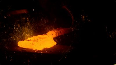 索尼4K HDR 演示片 打造刀剑的铁匠