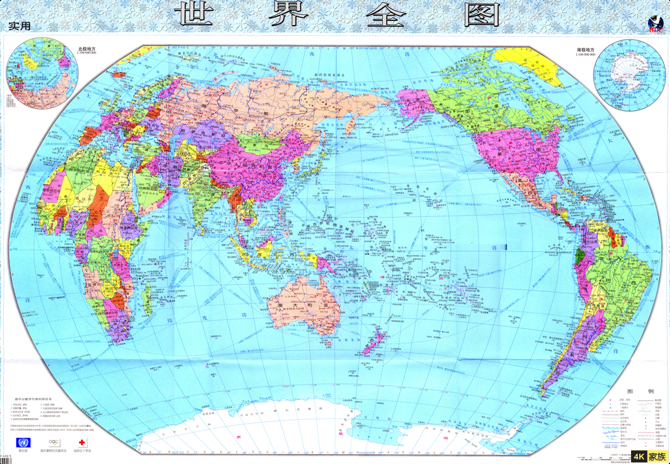 中国地图+世界地图4K画质 高达一亿像素 第2张 中国地图+世界地图4K画质 高达一亿像素 第2张