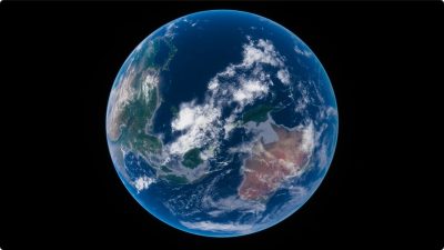 地球循环4K视频