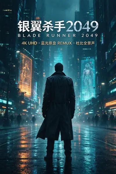 《银翼杀手2049》Blade Runner 2049 4K 蓝光原盘 REMUX 下载 | 2160p 杜比全景声